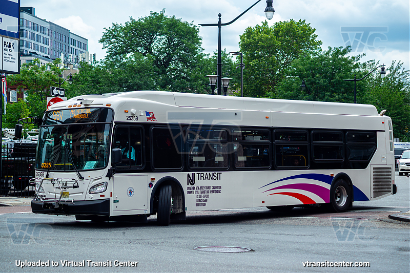 Nj Transit 25358 on Route 66V 
Route 66V UC Cranford
