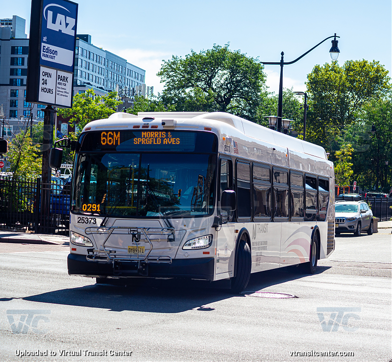 Nj Transit 25373 on Route 66M
