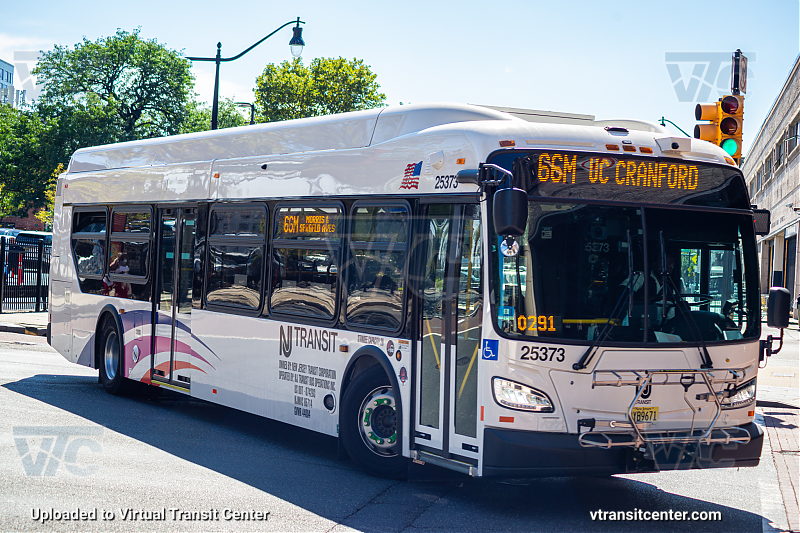 Nj Transit 25373 on Route 66M
