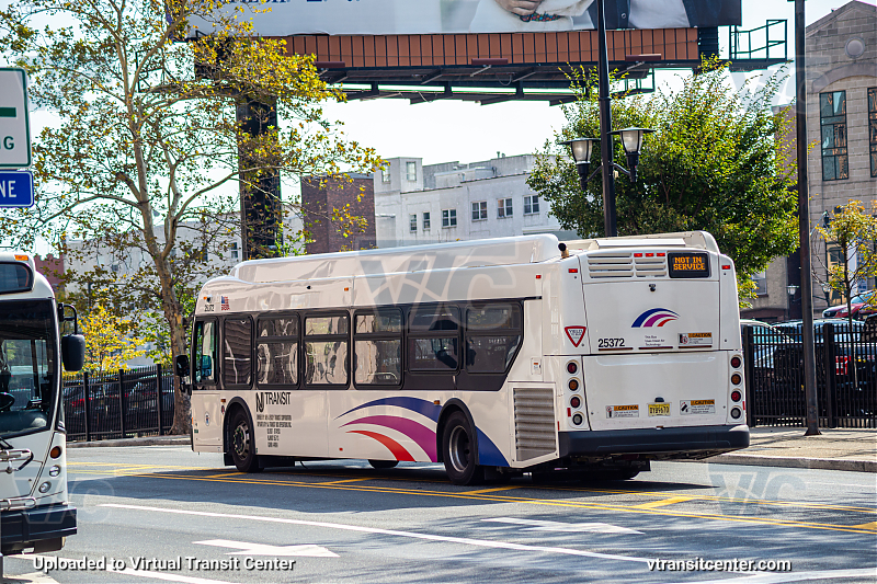 Nj Transit 25372 
Bus out of service deadheading to ironbound garage
