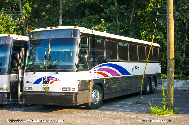 NJ Transit 7862
7862 layover at the garage 
