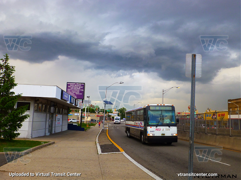 NJ Transit 8467
Coach USA 8467 Deadheading to New York 
