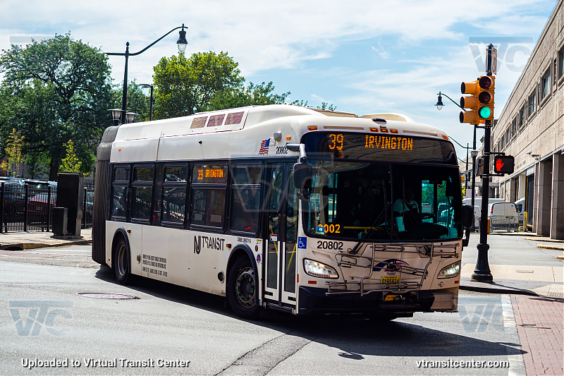 Nj Transit 20802 on Route 39
