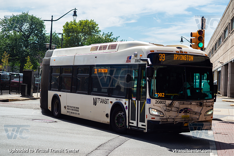 Nj Transit 20802 on Route 39
