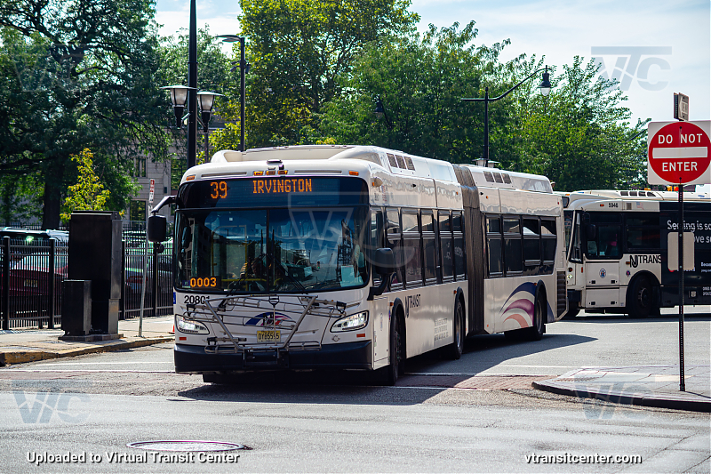 Nj Transit 20801 on Route 39
