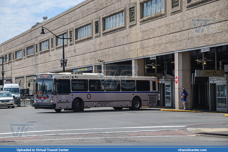 NJ Transit 6379 on Route 70 
Route 70 Livingston Mall
NABI 416.15 (with Public Service Retro livery)

Keywords: NJTBus;NABI416