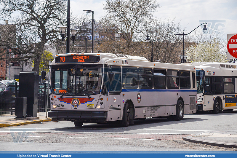 NJ Transit 6379 on Route 70
Route 70 Livingston Mall
NABI 416.15 (with Public Service Retro livery)

Keywords: NJTBus;NABI416