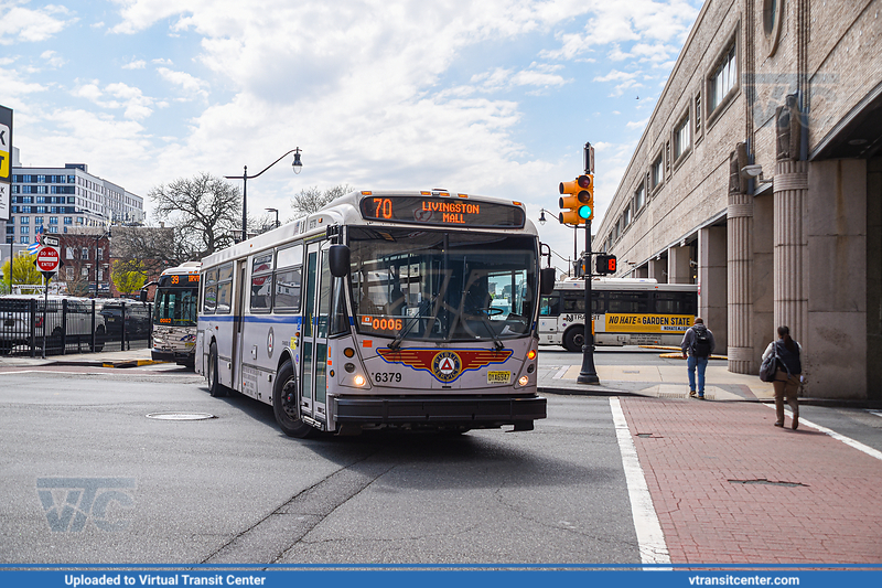 NJ Transit 6379 on Route 70
Route 70 Livingston Mall
NABI 416.15 (with Public Service Retro livery)

Keywords: NJTBus;NABI416