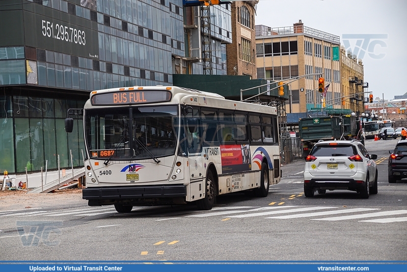 NJ Transit 5400 on Route 87
Route 87 Gates Avenue via Journal Square
NABI 416
Bergen Avenue and Sip Av, Jersey City, NJ
Keywords: NJTBus;NABI416