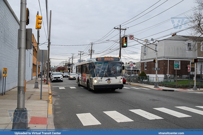 NJ Transit 5312 on Route 80S
Route 80S Society Hill/West Side Avenue
NABI 416.15
West Side Avenue and Stevens Avenue, Jersey City, NJ
Keywords: NJTBus;NABI416