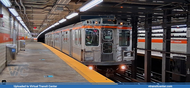 SEPTA Metro Broad Street/B-IV 533 on B1 Line 
B3 Broad-Ridge Spur to 8th-Market Station 
Chinatown Station 
