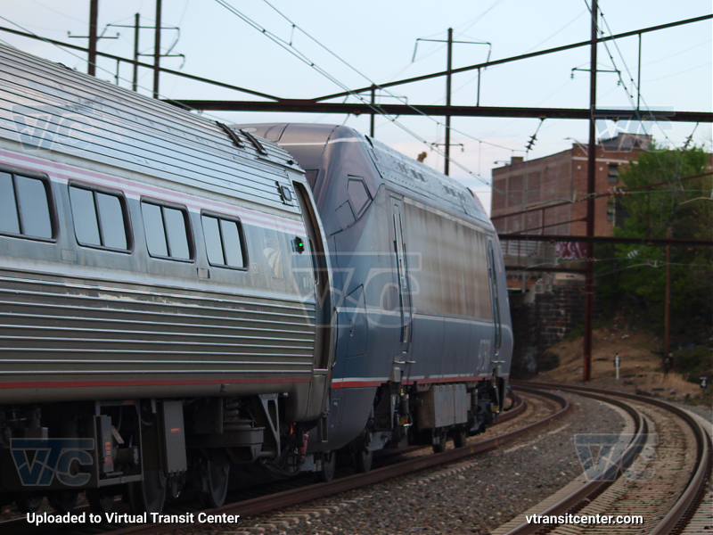 Amtrak 196(14) Enroute to NYP From Washington union station Via Baltimore Penn [West Baltimore MARC]
