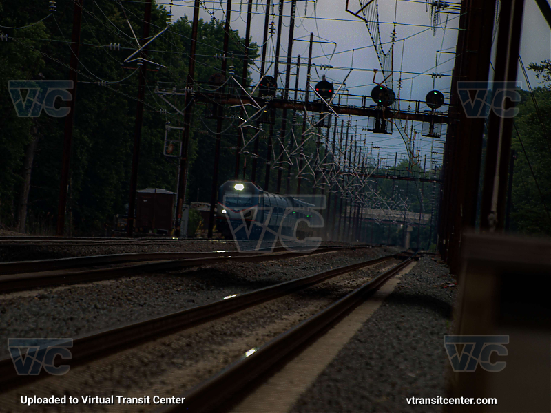 Amtrak 97
Amtrak 97 kicks up dust bound for Florida as with intermediate stops at Baltimore Penn, and then Washington union station where it'll swap to a diesel locomotive before continuing to Florida

