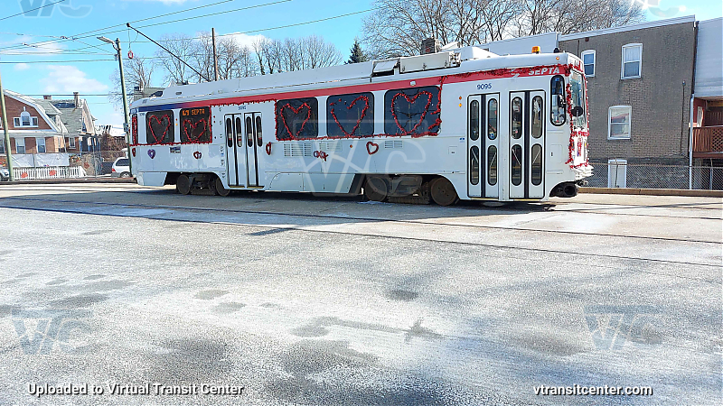 Lovely discovery
Taken Feb. 14th, 2022. Valentine Day Trolley #9055 heading to Callowhill depot. Valentine Day Trolley made by Callowhill Depot.
