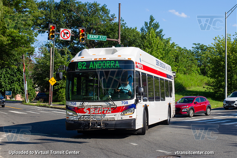 SEPTA XHE40 709 on Route 62
Route 62 to Andorra
Keywords: SEPTA Bus;Hydrogen Fuel Cell;New Flyer XHE40;Zero Emissions Bus