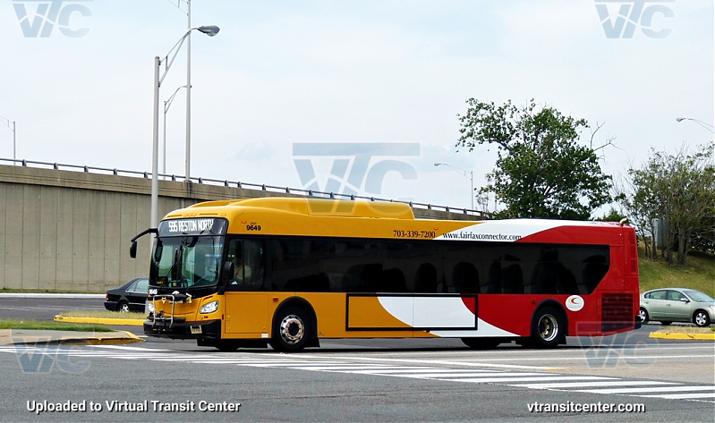 Fairfax Connector 9649 on Route 595
Route 595 Reston North
June 27th 2012
Keywords: Fairfax Connector