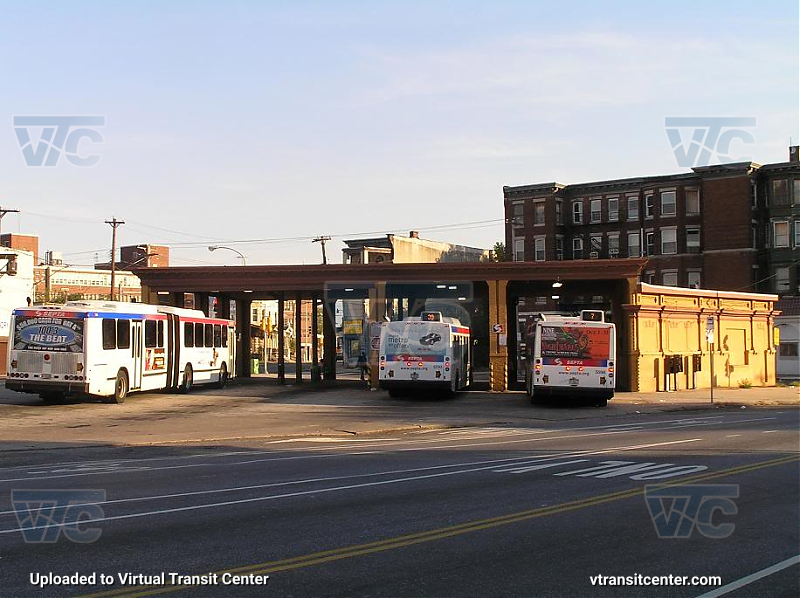 SEPTA 33rd-Dauphin Loop
Buses in lot
