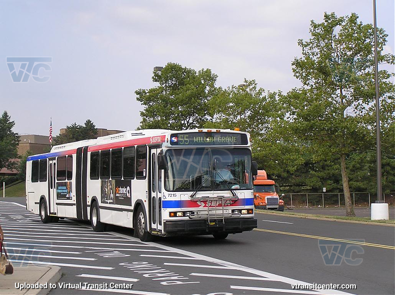 SEPTA 7215 on Route 55
Route 55 to Willow Grove
