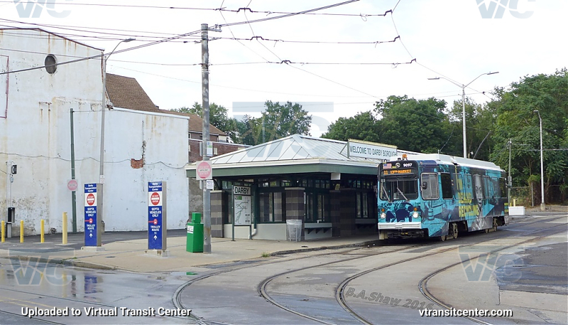 SEPTA Trolley K-Car 9079 on Route 11
Laying over
