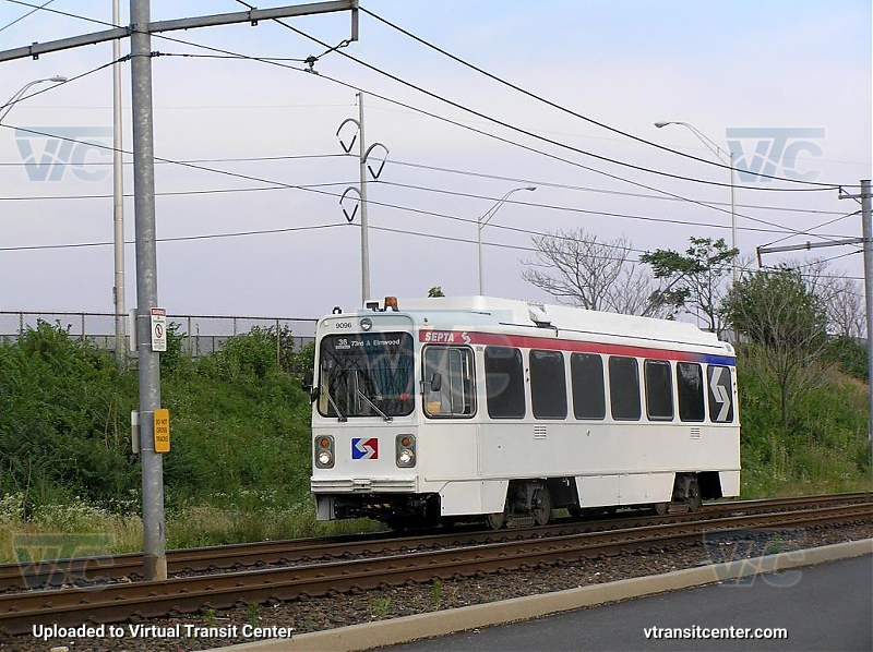 SEPTA Trolley K-Car 9096 on Route 36
Route 36 to City Hall via Subway
