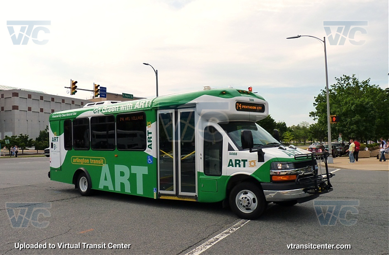 Arlington ART 5088 on Route 74
Route 74 to Pentagon City
