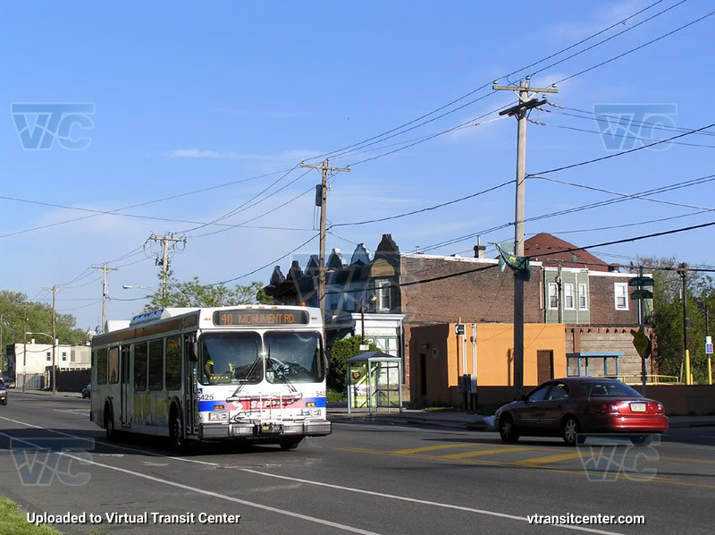 SEPTA 5425 on Route 40
Route 40 Monument Rd
Keywords: SEPTA Bus;New Flyer D40LF