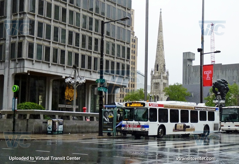 SEPTA 5431 on Route 38
Route 38 to Wissahickon Transportation Center
Keywords: SEPTA Bus;New Flyer D40LF