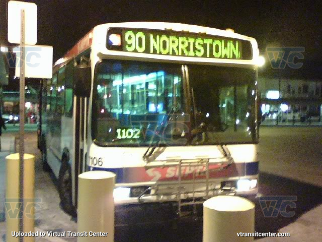 SEPTA 7106 
Signed up as Route 90 to Norristown

