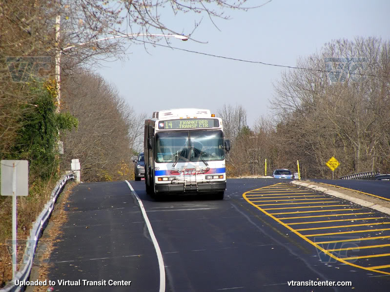 SEPTA 7120 on Route 14
Route 14 to Frankford Transit Center
