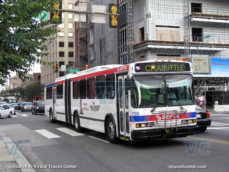 SEPTA 7139 on an EL Shuttle
"CHAUTTLE"
