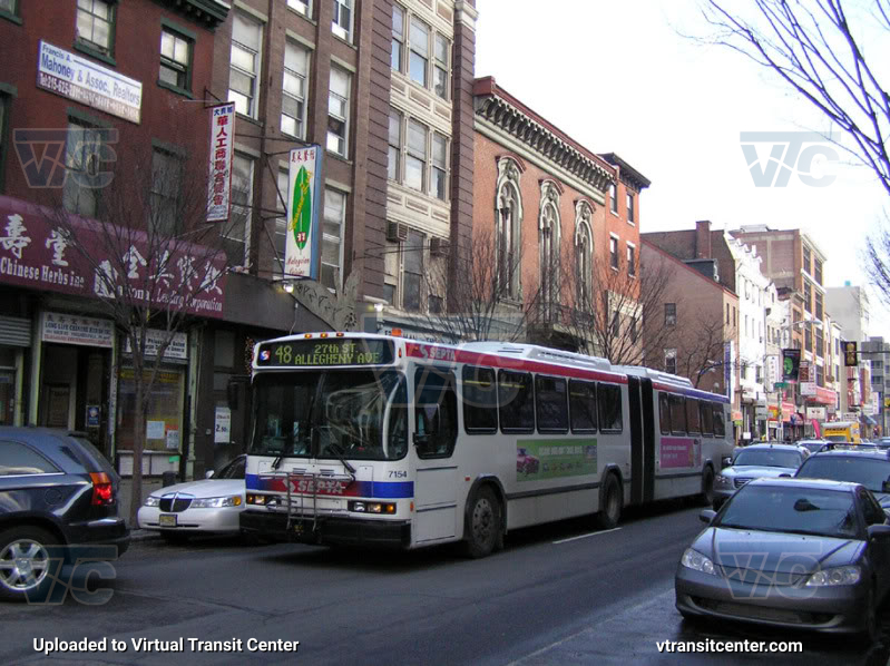 SEPTA 7154 on Route 48
Route 48 to 29th-Allegheny

