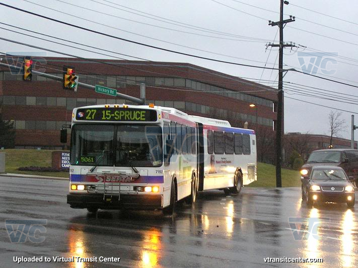 SEPTA 7192 on Route 27
Route 27 to 15-Spruce
