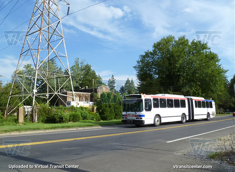 SEPTA 7103 on Route 14
