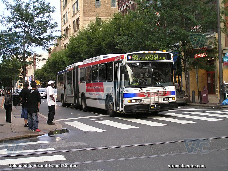 SEPTA 7137 on Route 48
Route 48 to 27th-Allegheny

