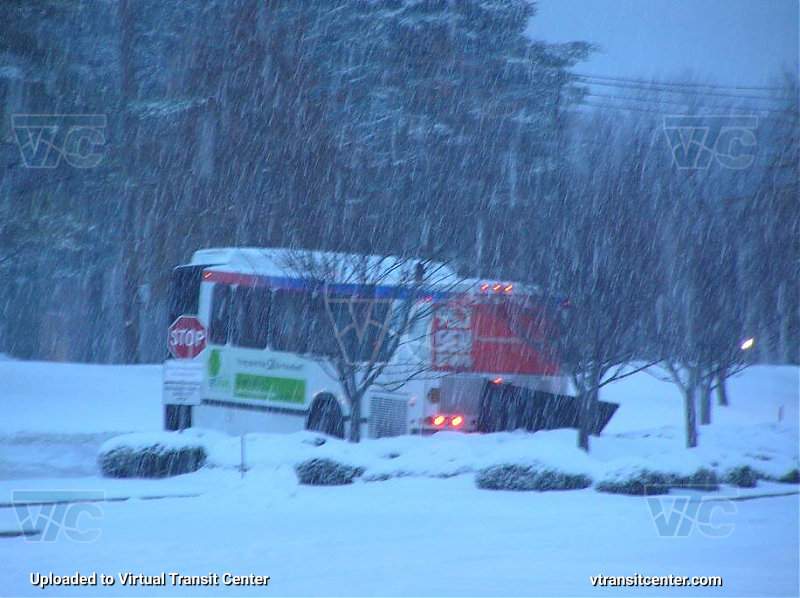 SEPTA 7145 on Route 27
Jackknifed in the snow on a cold winter day
