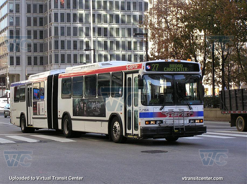 SEPTA 7164 on Route 27
Route 27 to Broad-Carpenter
