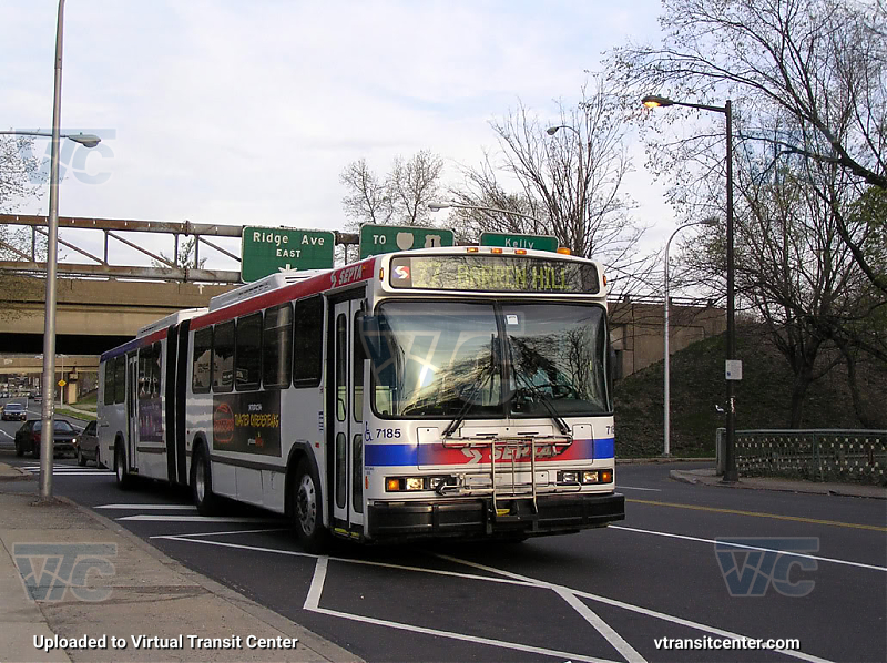 SEPTA 7185 on Route 27
Route 27 to Barren Hill
