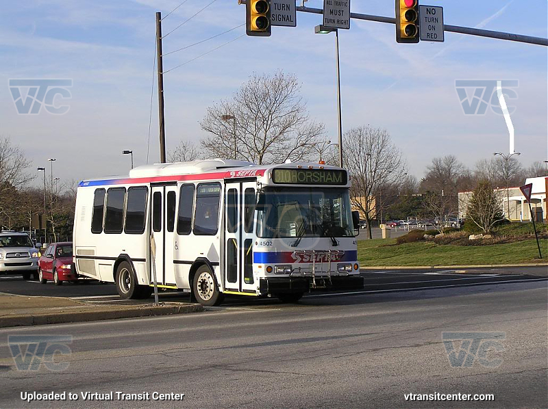 SEPTA 4502 on Route 310
Route 310 Horsham Breeze
February 20th 2006
Keywords: SEPTA Bus;Eldorado