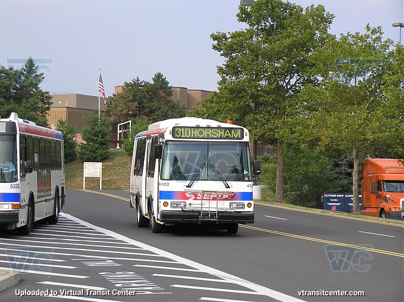 SEPTA 4502 on Route 310
Route 310 Horsham Breeze
August 6th 2006
Keywords: SEPTA Bus;Eldorado