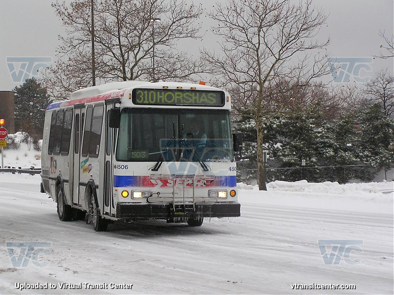SEPTA 4506 on Route 310
Route 310 Horsham Breeze
December 9th 2005
Keywords: SEPTA Bus;Eldorado