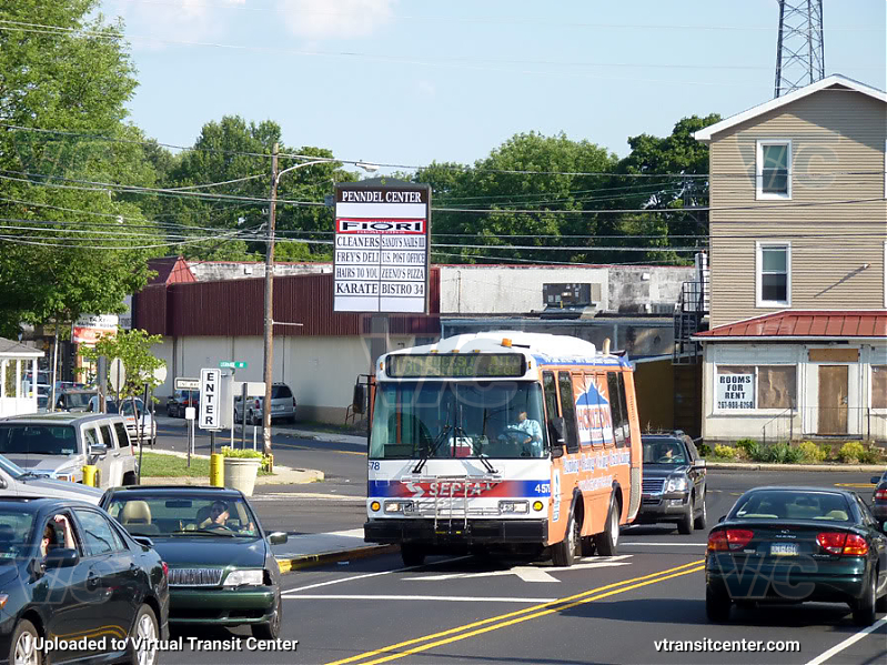 SEPTA 4578 on Route 130
Route 130 to Bucks County Community College
June 30th 2010
Keywords: SEPTA Bus;Eldorado
