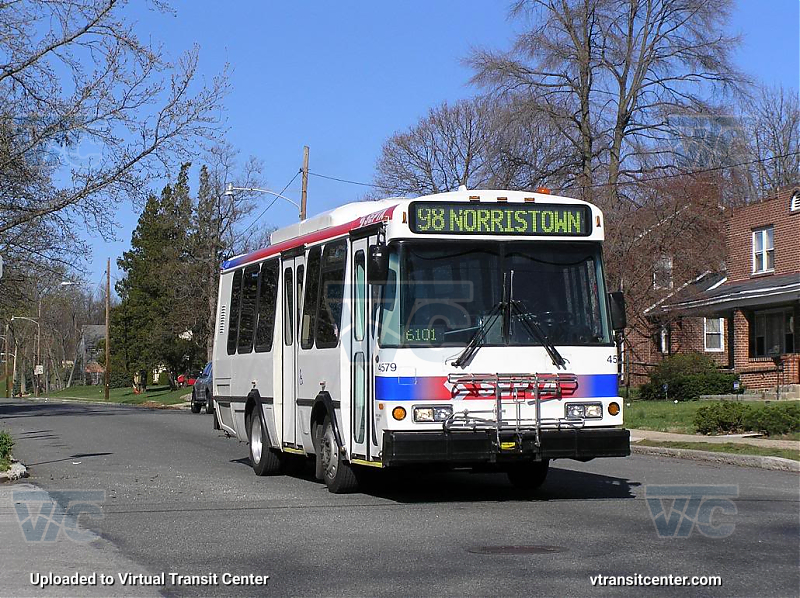 SEPTA 4579 on Route 98
Route 98 to Norristown
April 9th 2006
Keywords: SEPTA Bus;Eldorado
