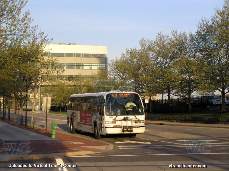 NJ Transit 1136 on Route 452
Route 452 to 36th Street Station
