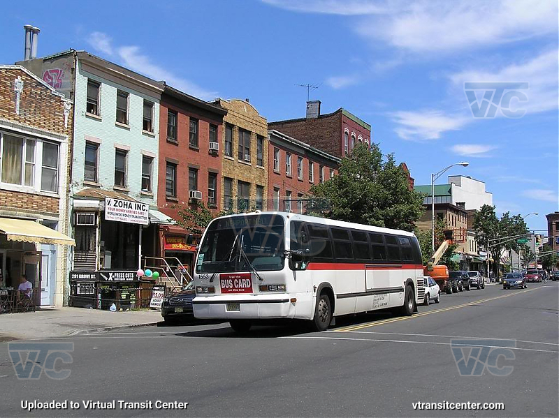 NJ Transit 1553
To Newport Mall

