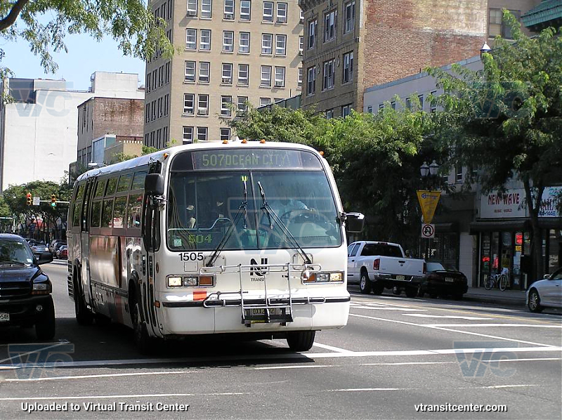 NJ Transit 1505 on Route 507
Route 507 to Ocean City
