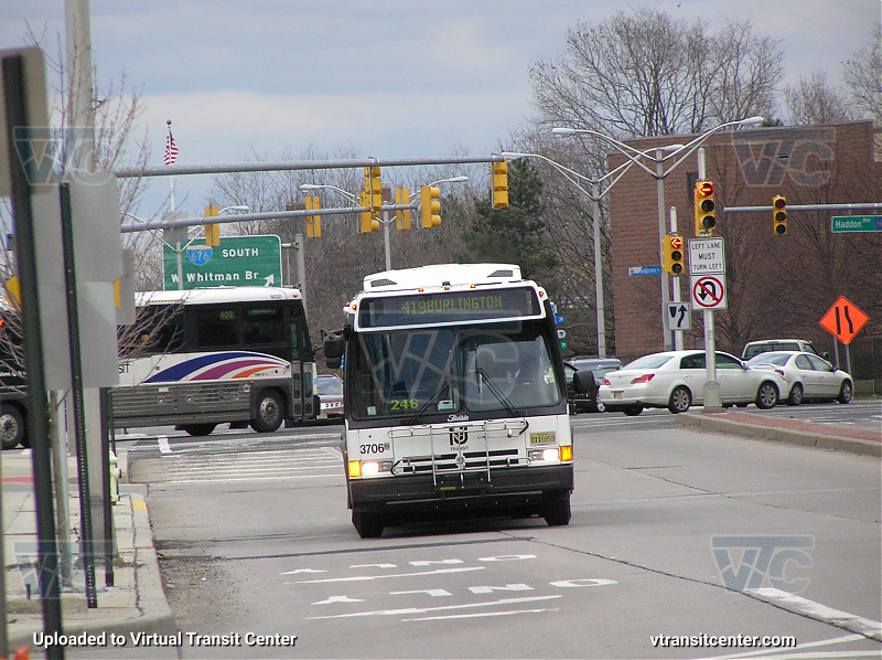 NJ Transit 3706 on Route 419
Route 419 to Burlington
February 5th 2006
