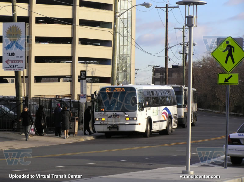 NJ Transit 2536 on Route 611
Route 611 Perry Street
December 17th 2009
Keywords: NJTBus;RTS30