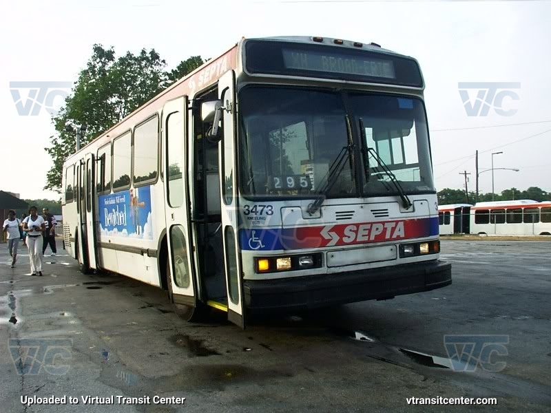 SEPTA 1989 Neoplan AN440 3473 on Route XH by Basview