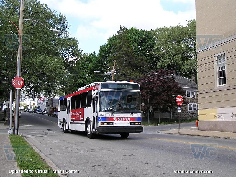 SEPTA Neoplan 3434 on Route K
Route K to Ridge-Midvale
Keywords: SEPTA;Neoplan AN440
