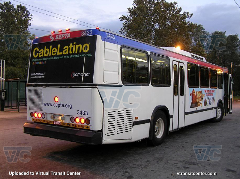 SEPTA Neoplan 3433
Rear View
Keywords: SEPTA;Neoplan AN440